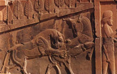Persepoli, vicino a Shiraz